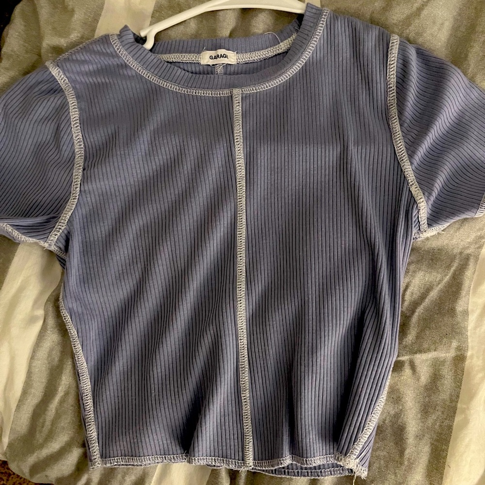 Brand name is garage, size is small and color is purple